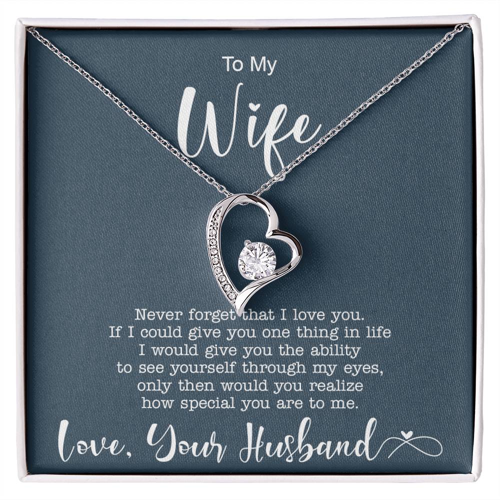to my Wife Love Forever Love not Earing Template