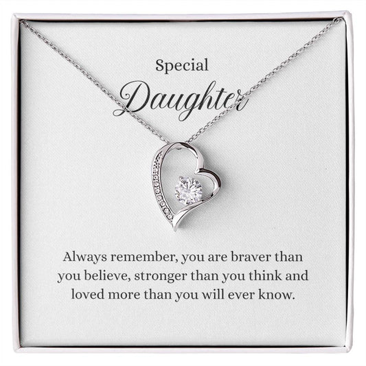 Special Daughter Forever Love not Earing Template