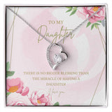 to my daughter Forever Love not Earing Template