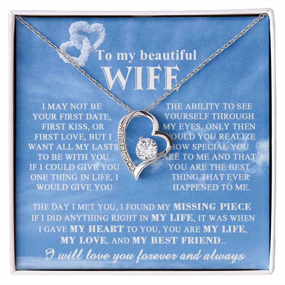 necklace wife Temmplate Forever Love NC