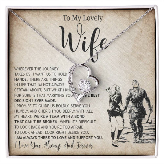 To My Lovely Wife Forever Love not Earing Template