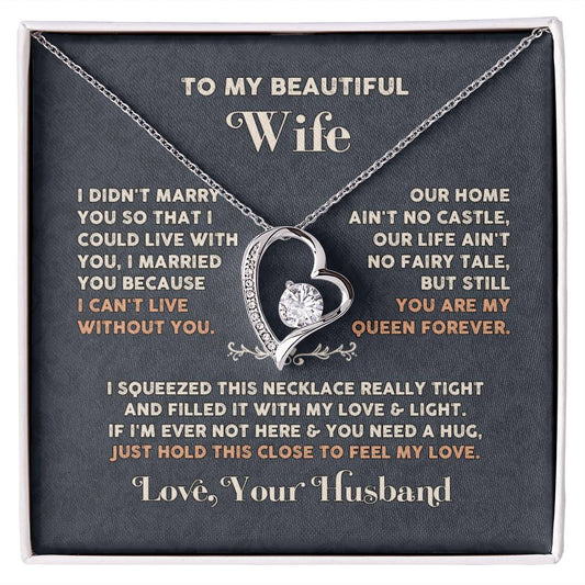 Wife love you Husaband Forever Love not Earing Template
