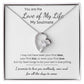 To My Soulmate Necklace – Romantic Jewelry Gift for Wife from Husband – Birthday, Anniversary, Valentine’s Day Gift with Message Card & Gift Box