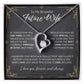 To My Future Wife Necklace - Promise Necklace For Her, Fiance Gifts For Her, Birthday Gifts For Future Wife With Message Card, To My Soulmate Necklace For Women Women Romantic Jewelry With Message Card, Gift Box