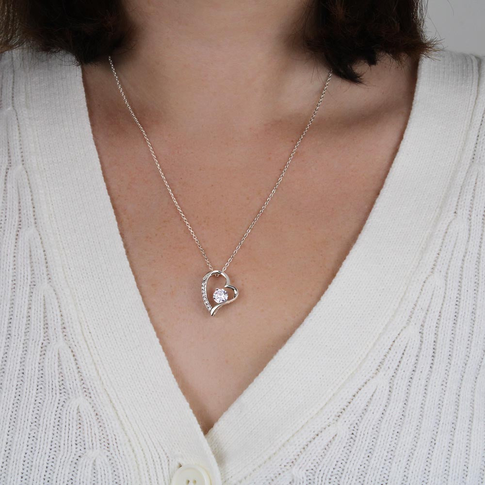 To My Wife Jewelry – Forever Love Necklace, Romantic Gift for Her, The Greatest Blessing in My Life, Perfect for Birthday, Christmas, Anniversary, or Valentine’s Day