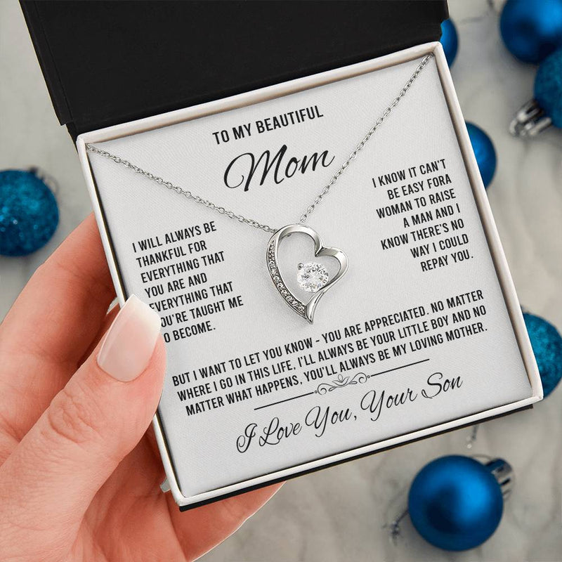 to my beautiful mom Forever Love not Earing Template Co anh mainupAMZOK