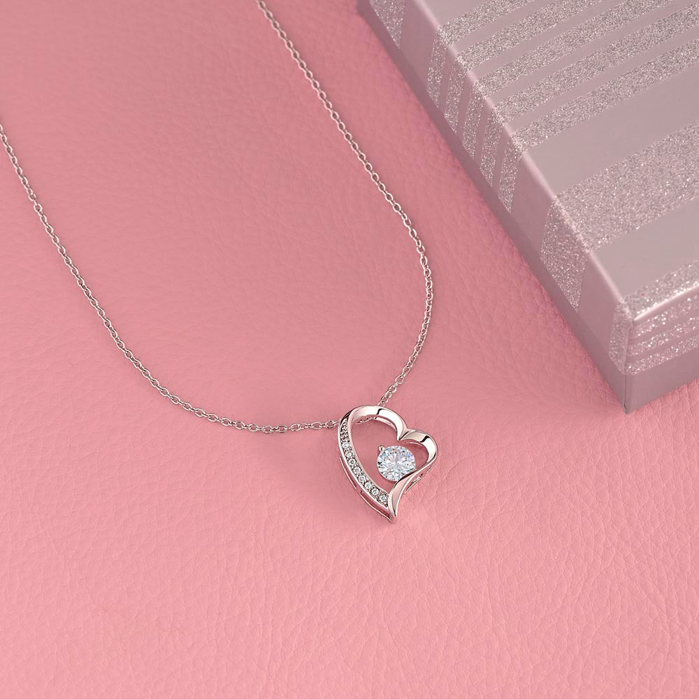 To My Wife Jewelry – Forever Love Necklace, Romantic Gift for Her, The Greatest Blessing in My Life, Perfect for Birthday, Christmas, Anniversary, or Valentine’s Day