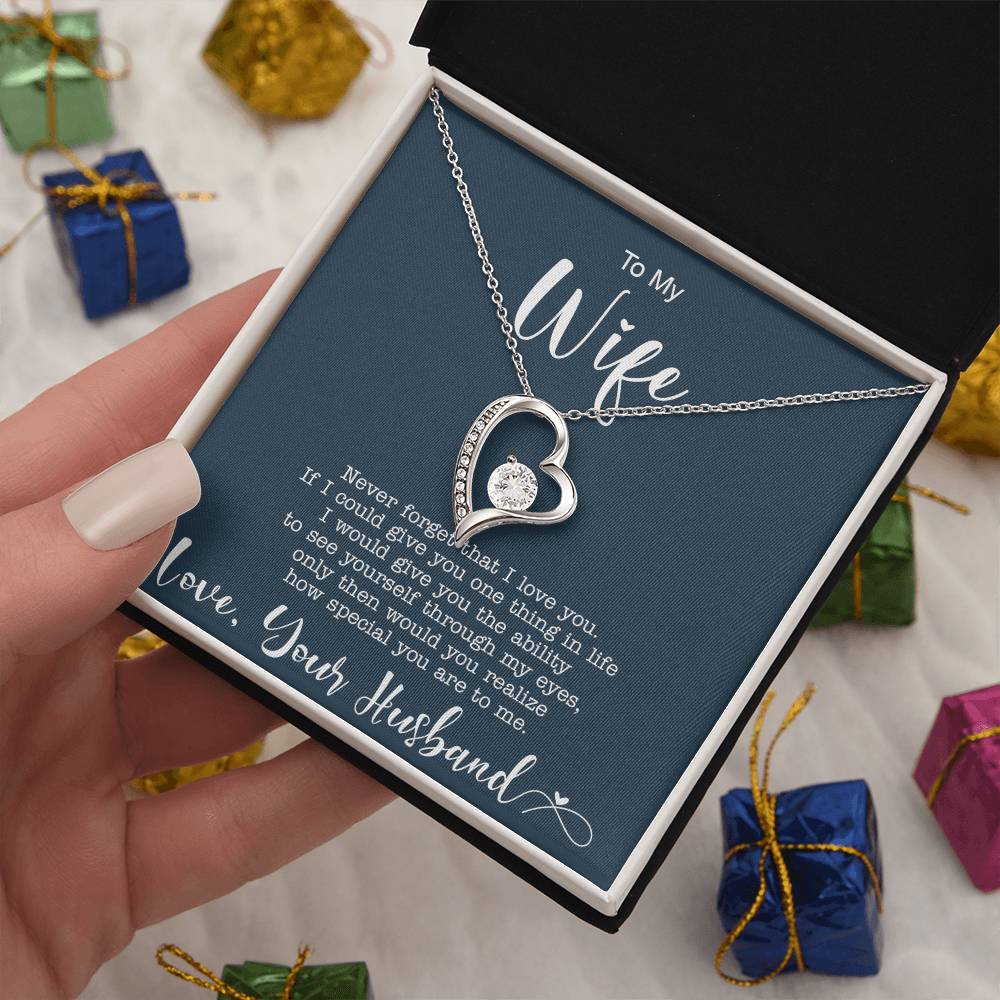 to my Wife Love Forever Love not Earing Template