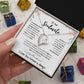 To My Soulmate Necklace – Romantic Jewelry Gift for Wife from Husband – Birthday, Anniversary, Valentine’s Day Gift with Message Card & Gift Box