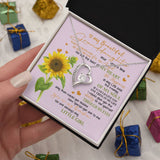 Granddaughter Hoa Hướng dương Forever Love not Earing Template