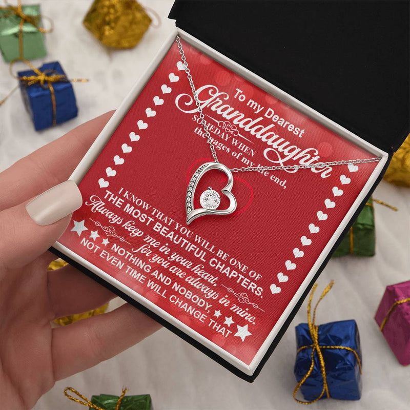 gRANDDAUGHTER cHRISTMAS REDD Forever Love not Earing Template