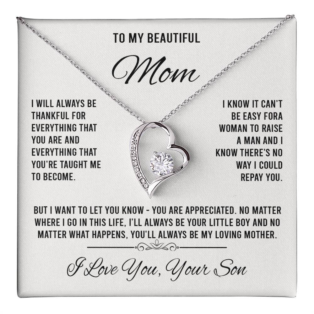 to my beautiful mom Forever Love not Earing Template Co anh mainupAMZOK