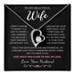 To My Wife Jewelry – Forever Love Necklace, Romantic Gift for Her, The Greatest Blessing in My Life, Perfect for Birthday, Christmas, Anniversary, or Valentine’s Day
