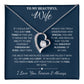 To My Wife Jewelry – Forever Love Necklace, Romantic Gift for Her, The Greatest Blessing in My Life, Perfect for Birthday, Christmas, Anniversary, or Valentine’s Day