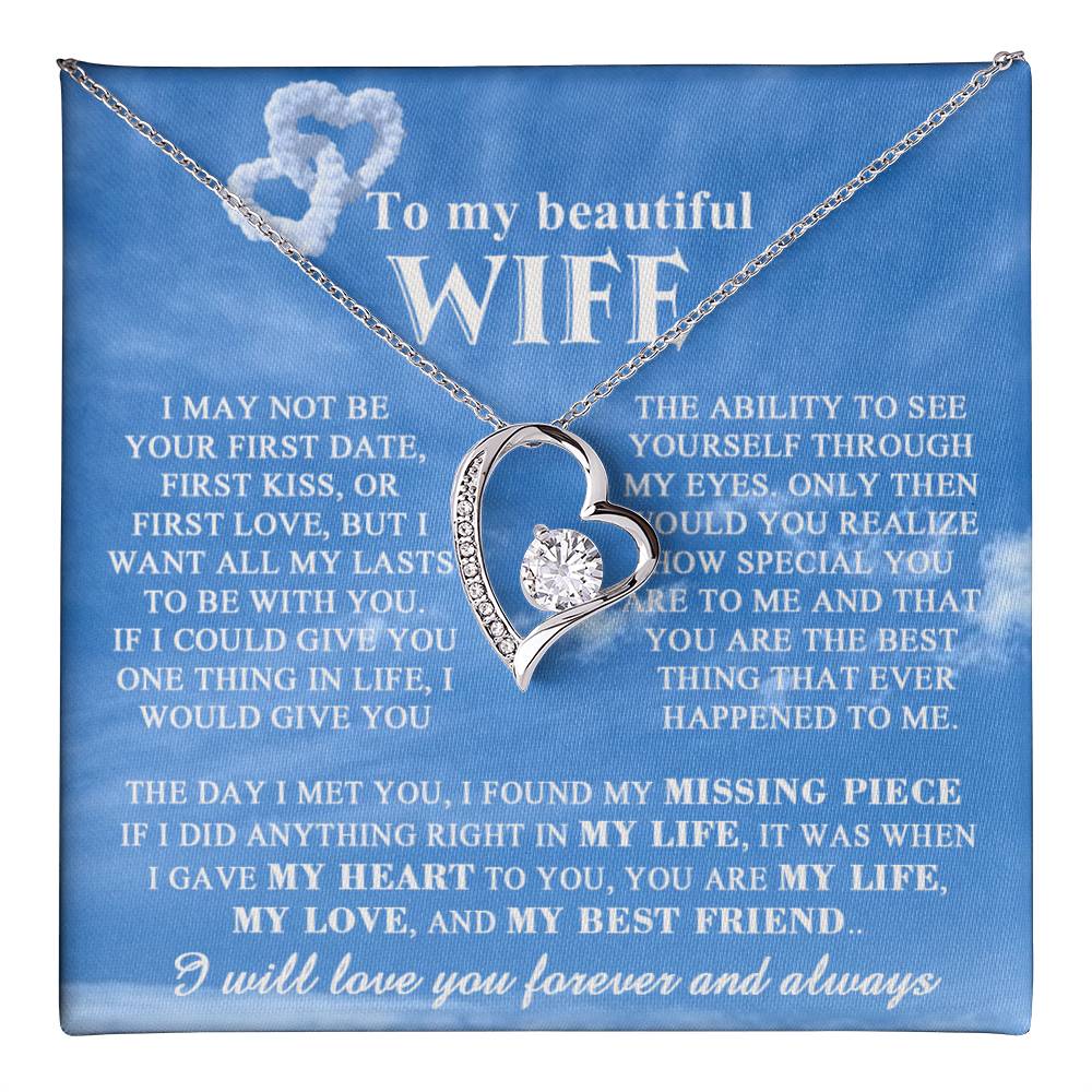 necklace wife Temmplate Forever Love NC