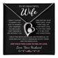 To My Wife Jewelry – Forever Love Necklace, Romantic Gift for Her, The Greatest Blessing in My Life, Perfect for Birthday, Christmas, Anniversary, or Valentine’s Day