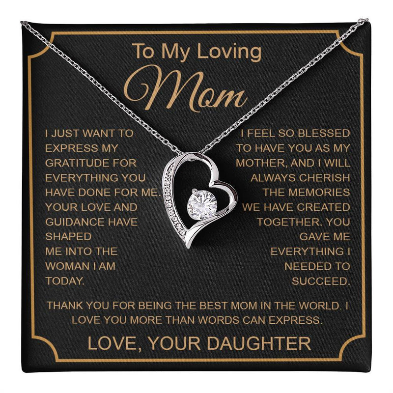 To My Loving Mom Forever Love not Earing Template Co anh mainupAMZOK