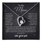 To My Mom – Sentimental Necklace with Heartfelt Card, Thoughtful Gifts from Daughter or Son for Mother’s Day, Birthday, Christmas