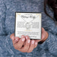 To My Future Wife Necklace - Promise Necklace For Her, Fiance Gifts For Her, Birthday Gifts For Future Wife With Message Card, To My Soulmate Necklace For Women Women Romantic Jewelry With Message Card, Gift Box