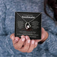 To My Soulmate Necklace – Romantic Jewelry Gift for Wife from Husband – Birthday, Anniversary, Valentine’s Day Gift with Message Card & Gift Box