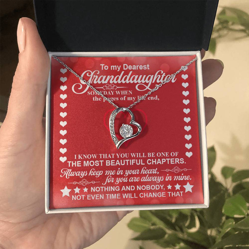 gRANDDAUGHTER cHRISTMAS REDD Forever Love not Earing Template