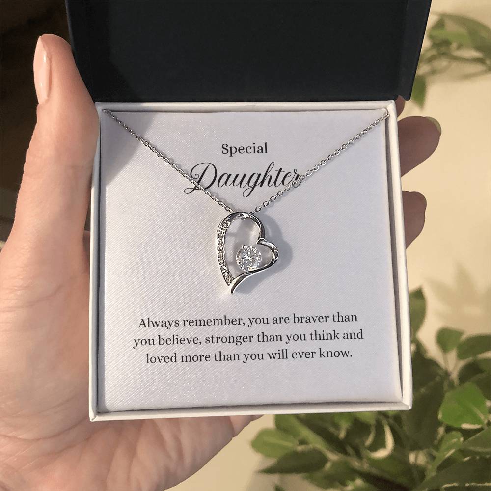 Special Daughter Forever Love not Earing Template