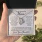 To My Mom – Sentimental Necklace with Heartfelt Card, Thoughtful Gifts from Daughter or Son for Mother’s Day, Birthday, Christmas