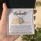 Necklace To my Soulmate necklace for Women Gifts from Boyfriend Funny Gifts For Girlfriend Best Birthday Gift Ideas For Wife, Romantic Jewelry For Her Anniversary on Valentine day Forever Love not Earing Template