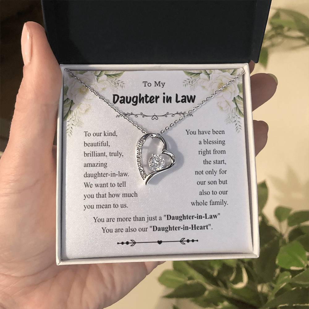 To My Daughter Necklace from Dad – Christmas Gift for Daughter or Daughter-in-Law, Birthday Jewelry for Women, Valentine's Day & Mother's Day Present