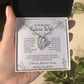 To My Future Wife Necklace – Promise Gift for Fiancée, Soulmate Necklace with Message Card & Gift Box, Romantic Jewelry for Her, Birthday or Engagement Present