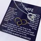 To My Beautiful Soulmate Necklace For Women, I Love You Jewelry To My Wife Necklace Gift for Women From Lover Husband Amazing Forever Love Gifts Boxes For Women, Soulmate Necklace For