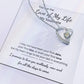 To My Soulmate Necklace – Romantic Jewelry Gift for Wife from Husband – Birthday, Anniversary, Valentine’s Day Gift with Message Card & Gift Box