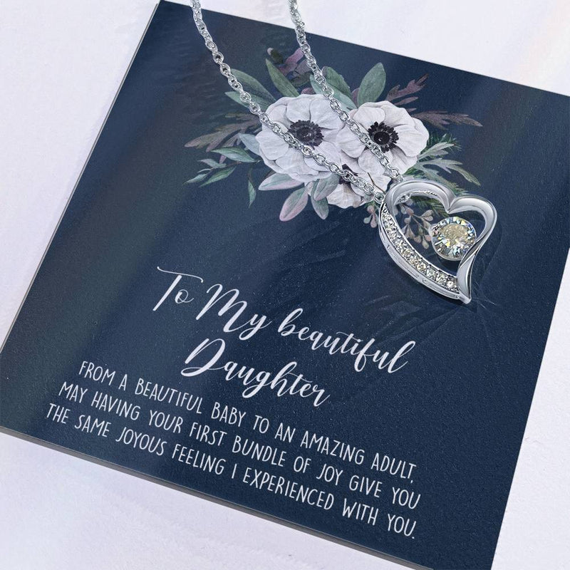 To My beautiful Daughter From Forever Love not Earing Template