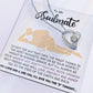 Necklace To my Soulmate necklace for Women Gifts from Boyfriend Funny Gifts For Girlfriend Best Birthday Gift Ideas For Wife, Romantic Jewelry For Her Anniversary on Valentine day Forever Love not Earing Template