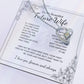 To My Future Wife Necklace - Promise Necklace For Her, Fiance Gifts For Her, Birthday Gifts For Future Wife With Message Card, To My Soulmate Necklace For Women Women Romantic Jewelry With Message Card, Gift Box