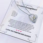 Granddaughter Gifts From Grandma Grandpa - To My Granddaughter Necklace With Heartfelt Message & Elegant Box, Jewelry Gift For Birthday, Graduation, Valentines, Mothers Day, Christmas & More