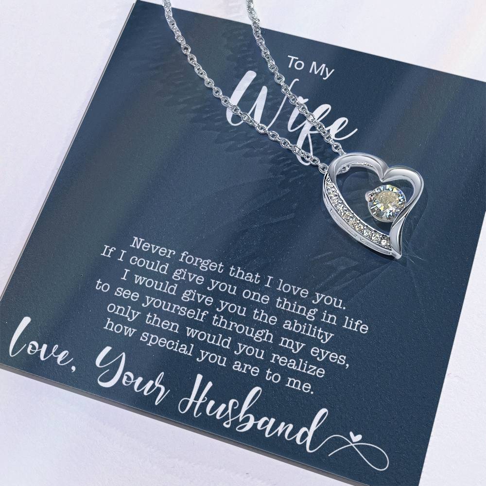 to my Wife Love Forever Love not Earing Template