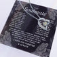 To My Soulmate Necklace Gift for Wife, Girlfriend, Fiancée - Anniversary, Valentine's Day Necklace Gift Soul Mates Gift, Soulmate Jewelry Birthday Gifts From Husband Forever Love not Earing Template