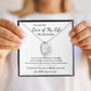 To My Soulmate Necklace – Romantic Jewelry Gift for Wife from Husband – Birthday, Anniversary, Valentine’s Day Gift with Message Card & Gift Box