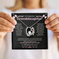 Granddaughter Gifts From Grandma Grandpa - To My Granddaughter Necklace With Heartfelt Message & Elegant Box, Jewelry Gift For Birthday, Graduation, Valentines, Mothers Day, Christmas & More