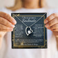 To My Soulmate Necklace – Romantic Jewelry Gift for Wife from Husband – Birthday, Anniversary, Valentine’s Day Gift with Message Card & Gift Box