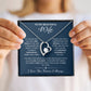 To My Wife Jewelry – Forever Love Necklace, Romantic Gift for Her, The Greatest Blessing in My Life, Perfect for Birthday, Christmas, Anniversary, or Valentine’s Day