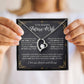 To My Future Wife Necklace - Promise Necklace For Her, Fiance Gifts For Her, Birthday Gifts For Future Wife With Message Card, To My Soulmate Necklace For Women Women Romantic Jewelry With Message Card, Gift Box