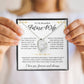 To My Future Wife Necklace - Promise Necklace For Her, Fiance Gifts For Her, Birthday Gifts For Future Wife With Message Card, To My Soulmate Necklace For Women Women Romantic Jewelry With Message Card, Gift Box