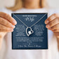 To My Wife Jewelry – Forever Love Necklace, Romantic Gift for Her, The Greatest Blessing in My Life, Perfect for Birthday, Christmas, Anniversary, or Valentine’s Day
