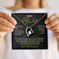 To My Wife Jewelry – Forever Love Necklace, Romantic Gift for Her, The Greatest Blessing in My Life, Perfect for Birthday, Christmas, Anniversary, or Valentine’s Day