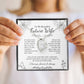 To My Future Wife Necklace - Promise Necklace For Her, Fiance Gifts For Her, Birthday Gifts For Future Wife With Message Card, To My Soulmate Necklace For Women Women Romantic Jewelry With Message Card, Gift Box