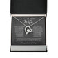 To My Future Wife Necklace - Promise Necklace For Her, Fiance Gifts For Her, Birthday Gifts For Future Wife With Message Card, To My Soulmate Necklace For Women Women Romantic Jewelry With Message Card, Gift Box