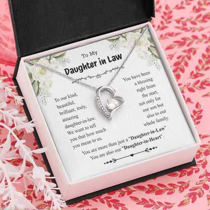 To My Daughter Necklace from Dad – Christmas Gift for Daughter or Daughter-in-Law, Birthday Jewelry for Women, Valentine's Day & Mother's Day Present