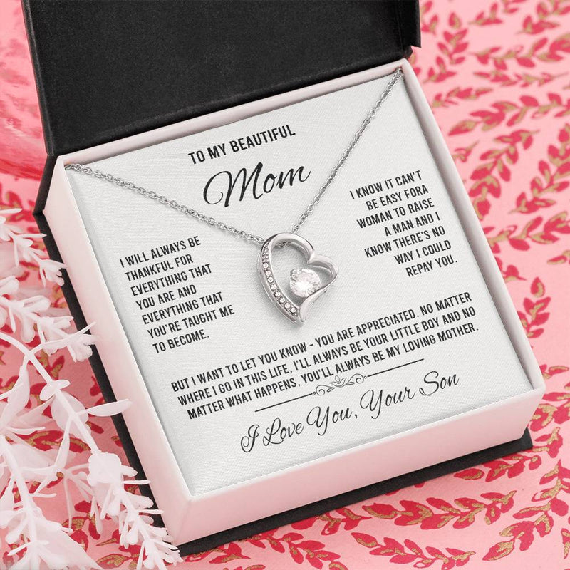 to my beautiful mom Forever Love not Earing Template Co anh mainupAMZOK